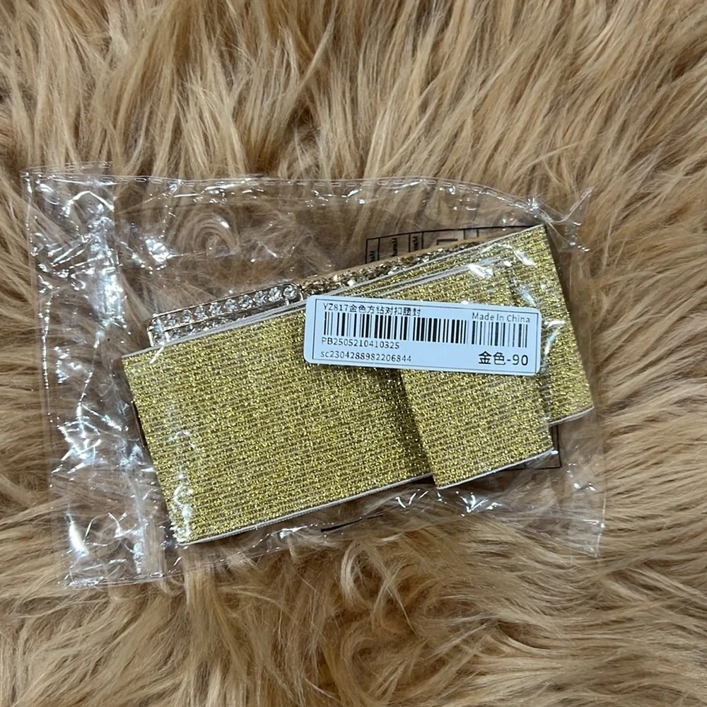 NEW💛Elegant Gold Rhinestone Belt